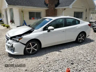 2022 Subaru Impreza Premium z VIN 4S3GKAD61N3602876, wystawiony jako Copart lot #64166075 z przebiegiem 26 511 mil mil oraz Szkoda całkowita • Salvage title. Historia ofert i sprzedaży dostępna na DreamBid. Obrazek 1.