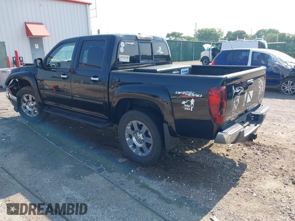 2012 GMC Canyon SLE2 with VIN 1GTH6PFE4C8156674, listed as a IAAI auction lot 42446335 with 130,464 mi miles and . Bid and sale history available at DreamBid. Image 3.