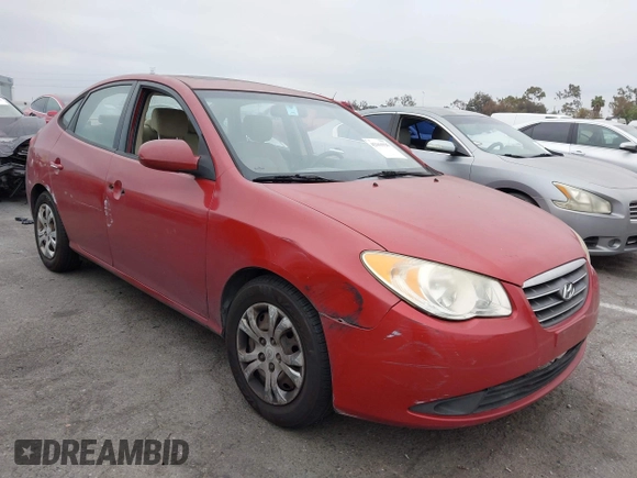 2009 Hyundai Elantra SE with VIN KMHDU46D19U751813, listed as a IAAI auction lot 42161925 with 158,288 mi miles and . Bid and sale history available at DreamBid. Image 1.