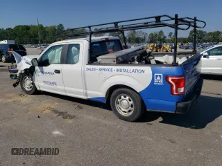 2017 Ford F-150 XL with VIN 1FTEX1CF3HFA50505, listed as a Copart auction lot 68996913 with 228,448 mi miles and Salvage Title. Bid and sale history available at carsss.com. Image 2.