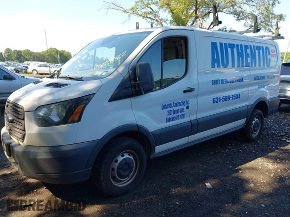 2016 Ford Transit Cargo with VIN 1FTYR1ZM2GKB06257, listed as a IAAI auction lot 42851308 with 239,006 mi miles and . Bid and sale history available at DreamBid. Image 2.