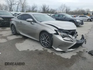 2016 Lexus RC 200t F Sport z VIN JTHHA5BCXG5002550, wystawiony jako Copart lot #48551625 z przebiegiem 89 857 mil mil oraz Szkody całkowita. Historia ofert i sprzedaży dostępna na DreamBid. Obrazek 4.
