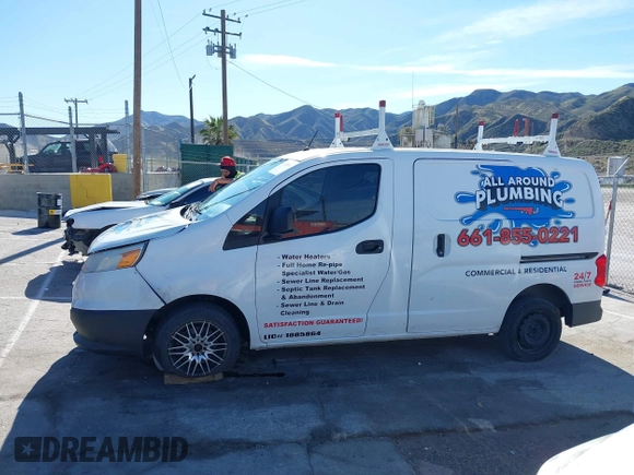 2015 Chevrolet City Express Cargo LS with VIN 3N63M0YN7FK694458, listed as a IAAI auction lot 41855661 with 193,068 mi miles and . Bid and sale history available at DreamBid. Image 14.