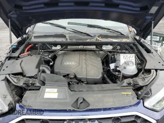2023 Audi Q5 S line Premium with VIN WA1GAAFYXP2157574, listed as a Copart auction lot 55911315 with 17,830 mi miles and Salvage title. Bid and sale history available at DreamBid. Image 12.