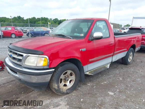 1997 Ford F-150 z VIN 1FTDF1724VKD75429, wystawiony jako IAAI lot #42389973 z przebiegiem 222 262 mil mil oraz . Historia ofert i sprzedaży dostępna na DreamBid. Obrazek 2.