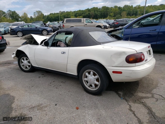 1996 Mazda MX5 Miata with VIN JM1NA353XT0717730, listed as a Copart auction lot 71425484 with 134,606 mi miles and Non Repairable. Bid and sale history available at carsss.com. Image 2.