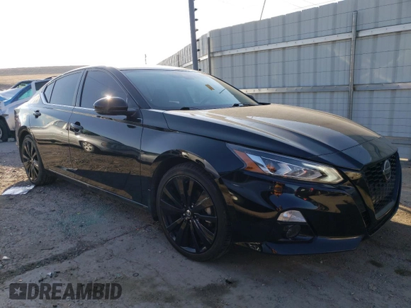 2022 Nissan Altima 2.5 SR with VIN 1N4BL4CV5NN380757, listed as a Copart auction lot 48215505 with 39,286 mi miles and Salvage Title. Bid and sale history available at carsss.com. Image 4.