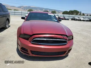2014 Ford Mustang V6 with VIN 1ZVBP8AM5E5217295, listed as a Copart auction lot 61472765 with 141,580 mi miles and Salvage title. Bid and sale history available at DreamBid. Image 5.