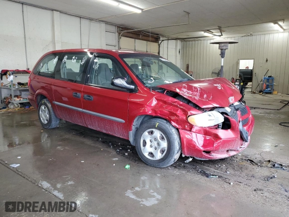 2002 Dodge Caravan SE with VIN 1B4GP24312B506399, listed as a Copart auction lot 52765685 with 0 mi miles and Salvage Title. Bid and sale history available at carsss.com. Image 4.