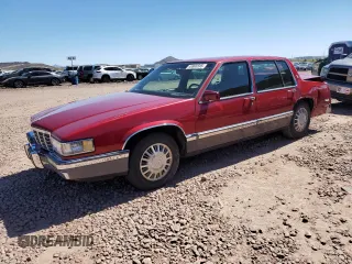 1991 Cadillac DeVille z VIN 1G6CD53B8M4347542, wystawiony jako Copart lot #48966595 z przebiegiem 153 152 mil mil oraz Szkoda całkowita • Salvage title. Historia ofert i sprzedaży dostępna na DreamBid. Obrazek 1.