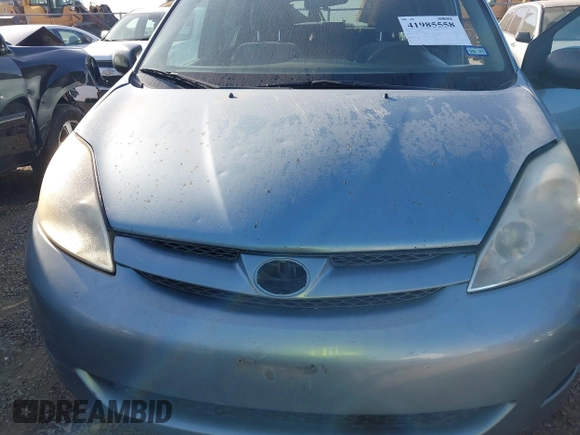 2008 Toyota Sienna with VIN 5TDZK23C98S149793, listed as a IAAI auction lot 41985558 with 228,671 mi miles and . Bid and sale history available at DreamBid. Image 6.