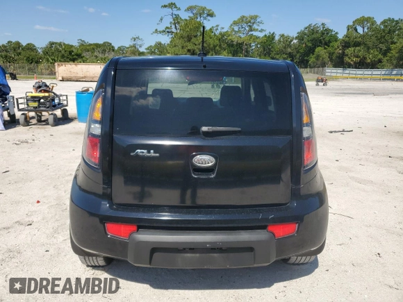 2010 Kia Soul + with VIN KNDJT2A24A7076708, listed as a Copart auction lot 52986485 with 240,186 mi miles and Salvage Title. Bid and sale history available at carsss.com. Image 6.
