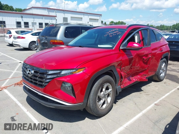 2022 Hyundai Tucson SEL with VIN 5NMJB3AE6NH070085, listed as a IAAI auction lot 42235039 with 28,931 mi miles and . Bid and sale history available at DreamBid. Image 2.
