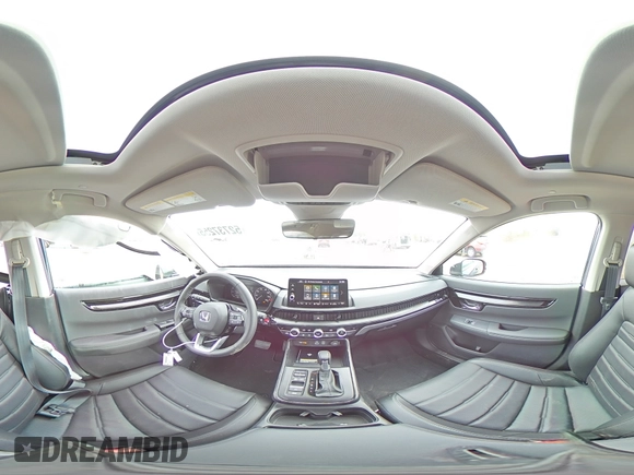 2025 Honda CR-V EX-L with VIN 7FARS4H76SE018005, listed as a Copart auction lot 52737255 with 147 mi miles and Salvage Title. Bid and sale history available at DreamBid. Image 14.