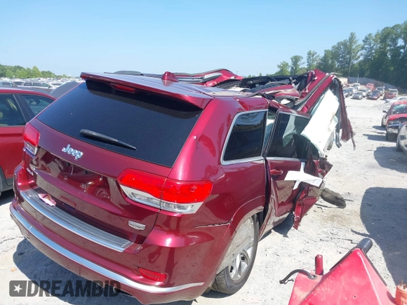 2019 Jeep Grand Cherokee Summit with VIN 1C4RJFJG1KC542177, listed as a IAAI auction lot 40178843 with 1 mi miles. Bid and sale history available at carsss.com. Image 4.