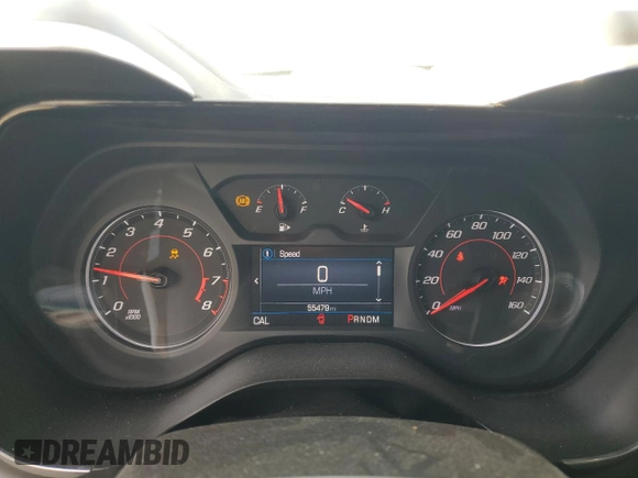2019 Chevrolet Camaro 1LT with VIN 1G1FB3DX4K0112857, listed as a Copart auction lot 76253744 with 55,479 mi miles and Salvage Title. Bid and sale history available at carsss.com. Image 9.