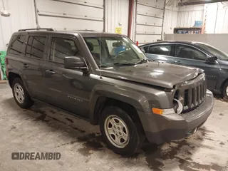 2016 Jeep Patriot Sport with VIN 1C4NJPBA9GD547711, listed as a IAAI auction lot 41830335 with 85,603 mi miles and . Bid and sale history available at carsss.com. Image 1.