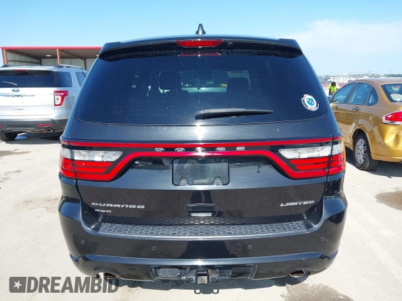 2015 Dodge Durango Limited with VIN 1C4RDJDG5FC167938, listed as a IAAI auction lot 42549011 with 119,455 mi miles and . Bid and sale history available at DreamBid. Image 16.