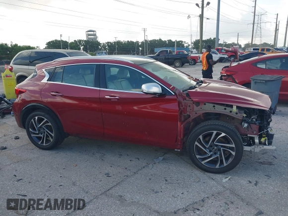 2017 Infiniti QX30 Premium with VIN SJKCH5CP3HA039213, listed as a IAAI auction lot 42436970 with 79,731 mi miles and . Bid and sale history available at DreamBid. Image 14.