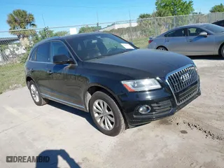 2016 Audi Q5 Premium with VIN WA1C2AFP0GA034777, listed as a IAAI auction lot 41827192 with 139,365 mi miles. Bid and sale history available at carsss.com. Image 1.