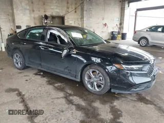 2024 Honda Accord EX с VIN 1HGCY1F38RA070593, выставлен на аукционе IAAI как лот 42156134 с пробегом 6 361 миль миль и . История ставок и продаж доступна на DreamBid. Изображение 1.