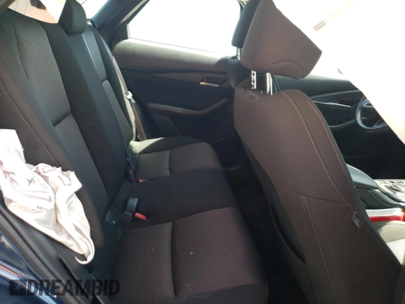 2023 Mazda CX-30 S with VIN 3MVDMBAM7PM520298, listed as a Copart auction lot 52251295 with 19,196 mi miles and Salvage Title. Bid and sale history available at carsss.com. Image 10.