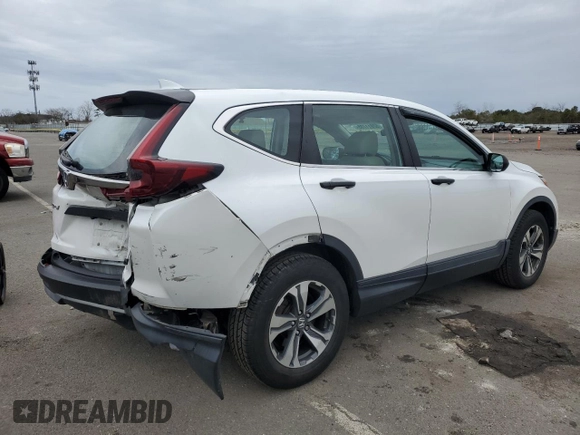 2020 Honda CR-V LX with VIN 2HKRW2H2XLH612334, listed as a Copart auction lot 52811735 with 52,998 mi miles and Salvage Title. Bid and sale history available at carsss.com. Image 3.