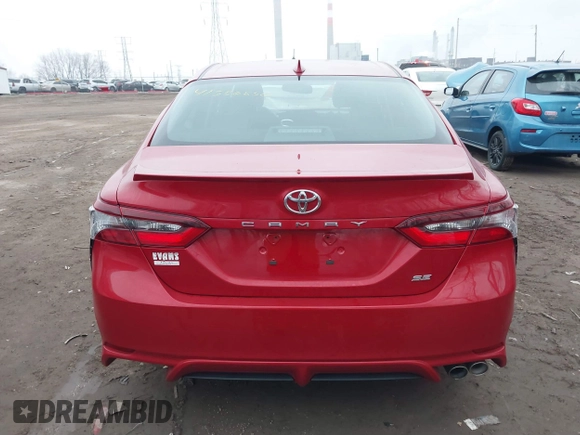 2022 Toyota Camry SE with VIN 4T1T11AK8NU019780, listed as a IAAI auction lot 41556856 with 17,180 mi miles. Bid and sale history available at carsss.com. Image 17.
