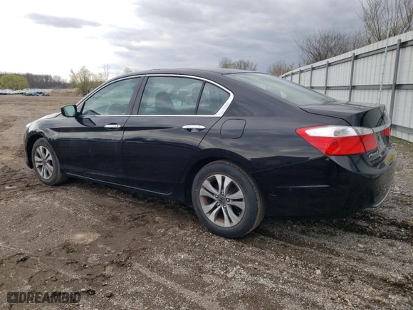2014 Honda Accord Sedan LX with VIN 1HGCR2F36EA014410, listed as a Copart auction lot 52417915 with 55,731 mi miles and Salvage Title. Bid and sale history available at carsss.com. Image 2.