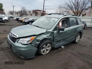 2016 Subaru Forester 2.5i with VIN JF2SJABC5GH423303, listed as a Copart auction lot 52714035 with 97,971 mi miles and Salvage Title. Bid and sale history available at carsss.com. Image 1.