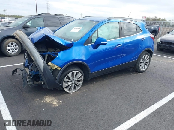 2018 Buick Encore Preferred with VIN KL4CJASB1JB685365, listed as a IAAI auction lot 41883400 with 89,912 mi miles and . Bid and sale history available at carsss.com. Image 2.