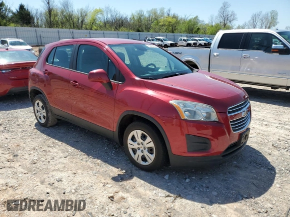 2015 Chevrolet Trax LS with VIN KL7CJKSB0FB218650, listed as a Copart auction lot 52429785 with 105,784 mi miles and Clean Title. Bid and sale history available at carsss.com. Image 4.