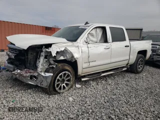2018 Chevrolet Silverado 1500 LTZ with VIN 3GCUKSEJ5JG276678, listed as a Copart auction lot 45953405 with 187,598 mi miles and Salvage Title. Bid and sale history available at carsss.com. Image 1.