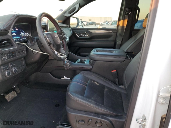2023 Chevrolet Tahoe RST with VIN 1GNSKRKD1PR297784, listed as a Copart auction lot 85862884 with 62,033 mi miles and Salvage Title. Bid and sale history available at carsss.com. Image 7.