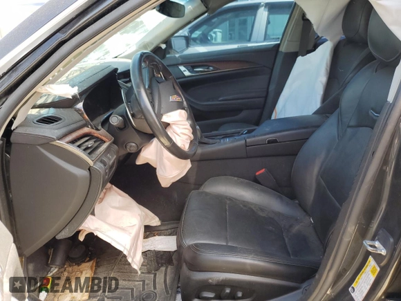 2016 Cadillac CTS Luxury Collection AWD with VIN 1G6AX5SS0G0184915, listed as a Copart auction lot 61536253 with Not Provided miles and Salvage Title. Bid and sale history available at DreamBid. Image 7.
