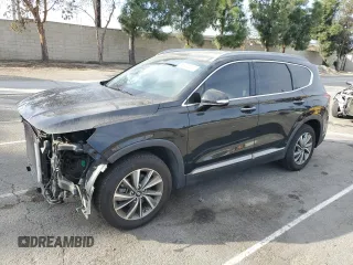 2019 Hyundai Santa Fe Limited with VIN 5NMS53AD7KH011996, listed as a Copart auction lot 85610324 with 66,729 mi miles and Salvage Title. Bid and sale history available at carsss.com. Image 1.