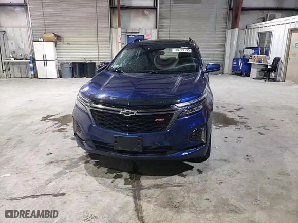 2022 Chevrolet Equinox RS with VIN 3GNAXWEV9NS100970, listed as a Copart auction lot 88779195 with 18,754 mi miles and Salvage Title. Bid and sale history available at carsss.com. Image 14.