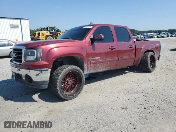 2009 GMC Sierra 1500 with VIN 3GTEC33259G100048, listed as a Copart auction lot 74767884 with 190,190 mi miles and Salvage Title. Bid and sale history available at DreamBid. Image 1.