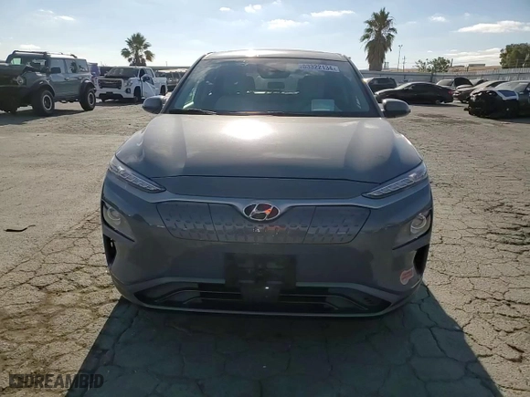 2020 Hyundai Kona Electric Ultimate with VIN KM8K53AG3LU064839, listed as a Copart auction lot 63322134 with 57,534 mi miles and Salvage Title. Bid and sale history available at carsss.com. Image 11.