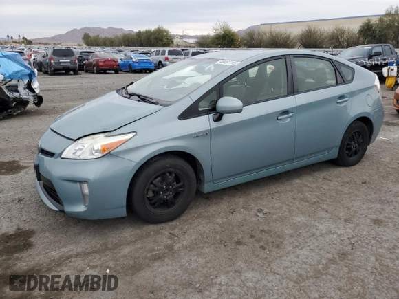 2015 Toyota Prius Four with VIN JTDKN3DU0F1920450, listed as a Copart auction lot 49461115 with 216,555 mi miles and Salvage Title. Bid and sale history available at DreamBid. Image 1.