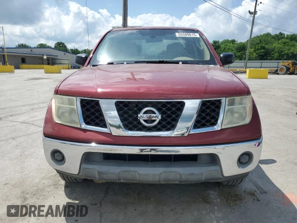 2006 Nissan Frontier SE with VIN 1N6AD07U66C465534, listed as a Copart auction lot 55589015 with 203,718 mi miles and Salvage title. Bid and sale history available at DreamBid. Image 5.