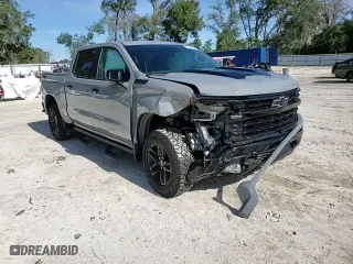 2024 Chevrolet Silverado 1500 LT Trail Boss with VIN 3GCUDFE82RG277720, listed as a Copart auction lot 87306664 with 6,290 mi miles and Salvage Title. Bid and sale history available at carsss.com. Image 11.
