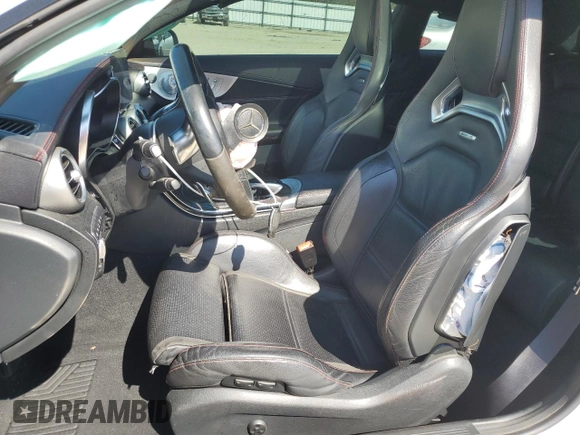 2018 Mercedes-Benz C 43 AMG with VIN WDDWJ6EB2JF612080, listed as a Copart auction lot 48630235 with 72,563 mi miles and Salvage title. Bid and sale history available at DreamBid. Image 7.