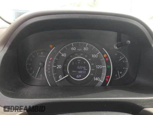 2013 Honda CR-V EX-L z VIN 5J6RM4H76DL080858, wystawiony jako Copart lot #57530215 z przebiegiem 152 046 mil mil oraz Szkoda całkowita • Salvage title. Historia ofert i sprzedaży dostępna na DreamBid. Obrazek 9.