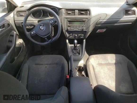 2015 Volkswagen Jetta S with VIN 3VW2K7AJ1FM249834, listed as a Copart auction lot 61778645 with 183,171 mi miles and Clean title. Bid and sale history available at DreamBid. Image 8.