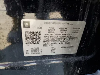 2019 Cadillac XT4 FWD Luxury z VIN 1GYAZAR42KF116087, wystawiony jako Copart lot #50231165 z przebiegiem 69 091 mil mil oraz Szkoda całkowita • Salvage title. Historia ofert i sprzedaży dostępna na DreamBid. Obrazek 13.