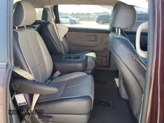 2017 Kia Sedona LX with VIN KNDMB5C19H6338583, listed as a Copart auction lot 48574955 with 140,765 mi miles and Salvage Title. Bid and sale history available at carsss.com. Image 12.