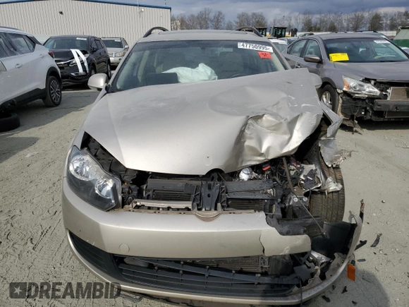 2013 Volkswagen Jetta SportWagen SE w/Sunroof with VIN 3VWPP7AJ0DM679522, listed as a Copart auction lot 47750995 with 100,473 mi miles and Salvage Title. Bid and sale history available at carsss.com. Image 5.