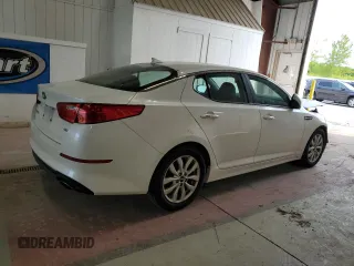 2015 Kia Optima LX z VIN KNAGM4A78F5616317, wystawiony jako Copart lot #58514075 z przebiegiem 123 657 mil mil oraz Szkoda całkowita • Salvage title. Historia ofert i sprzedaży dostępna na DreamBid. Obrazek 3.