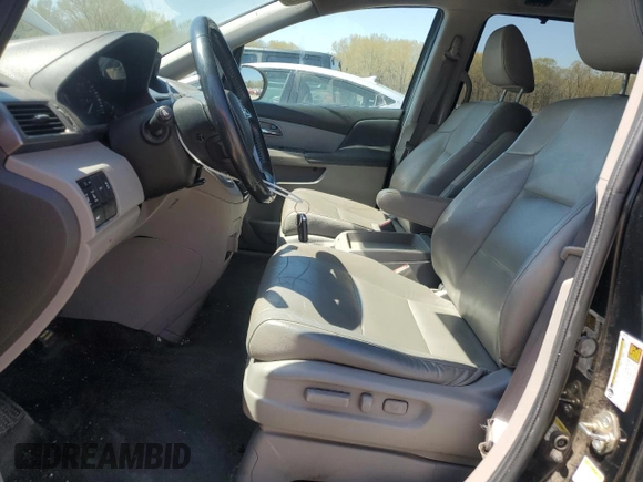 2016 Honda Odyssey EX-L with VIN 5FNRL5H69GB072797, listed as a Copart auction lot 50253825 with 200,970 mi miles and Salvage Title. Bid and sale history available at DreamBid. Image 7.